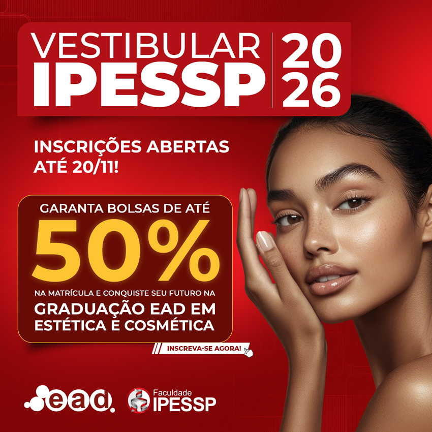 Vestibular 2026 . 1 Estética e Cosmética EAD